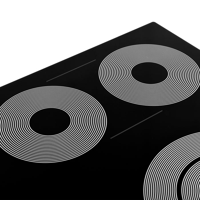 Cosmo 36" Electric Ceramic Glass Cooktop with 5 Burners and Touch Controls - COS-365TBECC