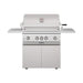 Thor Kitchen 36-inch 4 burners Built in Gas Grill on cart with Sear/Rear Infrared Burner & Rotisserie Natural Gas
