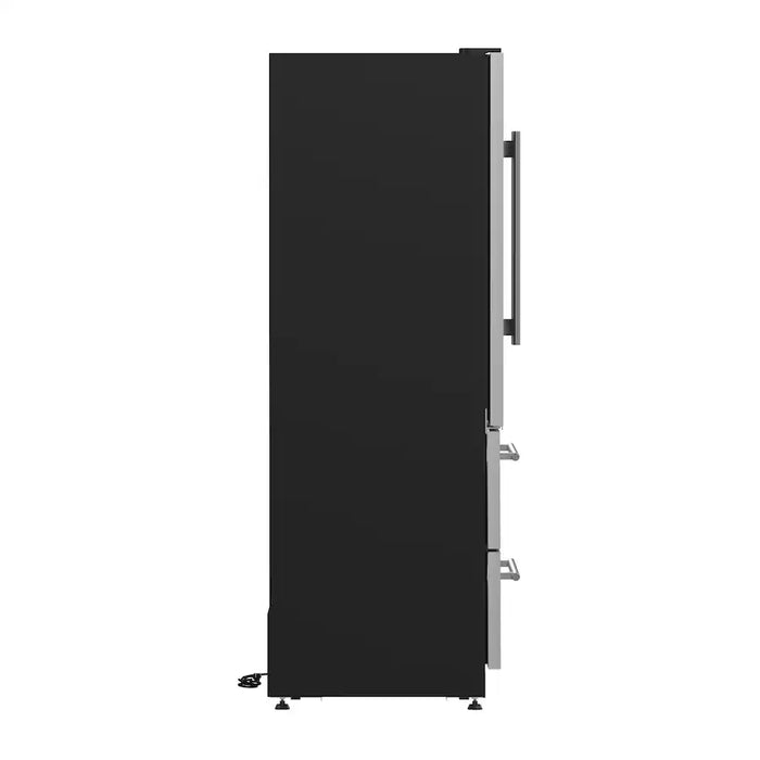 Forno Campania 32 in Triple Zone Wine Cooler 120-Bottle Stainless - FWCDR6635-32S