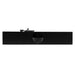 Cosmo 30 in. Delta Collection Ducted Under Cabinet Range Hood, Button Controls, Reusable Filters, LED Lights in Matte Black - COS-5MU30-BK
