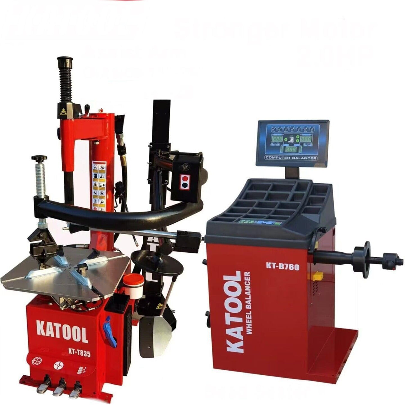 Katool Tire Changer & Wheel Balancer Combo