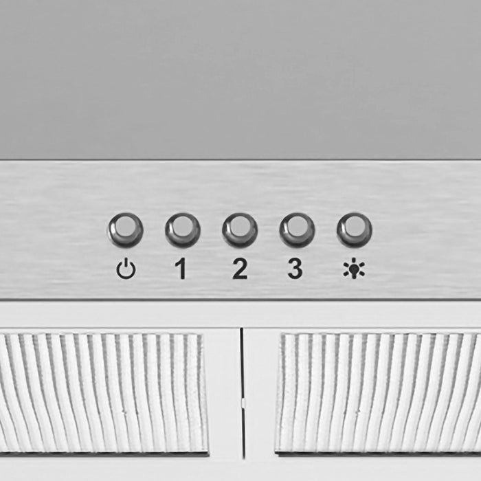 Cosmo 30 in. Ducted Wall Mount Range Hood in Stainless Steel with LED Lighting and Reusable Filters - COS-63024P