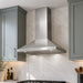 Cosmo 30 in. Ducted Wall Mount Range Hood in Stainless Steel with LED Lighting and Permanent Filters - COS-63175
