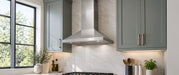 Cosmo 30 in. Ducted Wall Mount Range Hood in Stainless Steel with LED Lighting and Permanent Filters - COS-63175