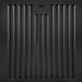 Cosmo 30 in. Vista Collection 380 CFM Ducted Wall Mount Range Hood, Touch Controls, LED Lights, Matte Black - COS-63175S-BK