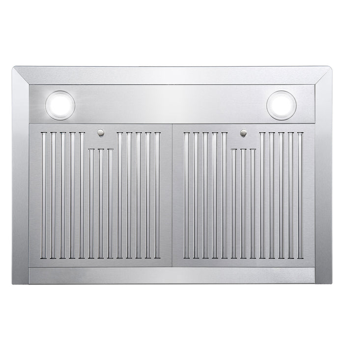 Cosmo 30 in. Ducted Range Hood in Stainless Steel with Touch Controls, LED Lighting and Permanent Filters - COS-63175S