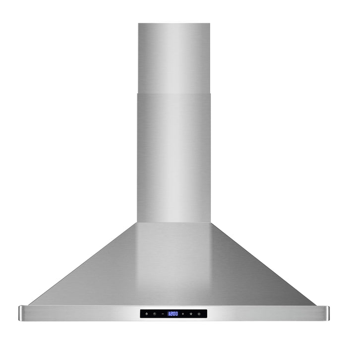 Cosmo 30 in. Ducted Range Hood in Stainless Steel with Touch Controls, LED Lighting and Permanent Filters - COS-63175S