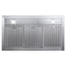 Cosmo 36 in. Ducted Wall Mount Range Hood in Stainless Steel with Touch Controls, LED Lighting and Permanent Filters - COS-63190