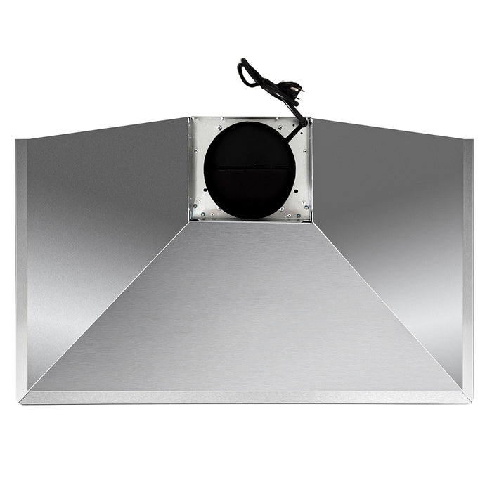 Cosmo 36 in. Ducted Wall Mount Range Hood in Stainless Steel with Touch Controls, LED Lighting and Permanent Filters - COS-63190