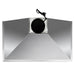 Cosmo 36 in. Ducted Wall Mount Range Hood in Stainless Steel with Touch Controls, LED Lighting and Permanent Filters - COS-63190