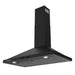 Cosmo 36 in. Vista Collection 380 CFM Ducted Wall Mount Range Hood, Touch Controls, LED Lights, Matte Black - COS-63190S-BK