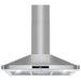 Cosmo 36 in. Ducted Range Hood in Stainless Steel with Touch Controls, LED Lighting and Permanent Filters - COS-63190S
