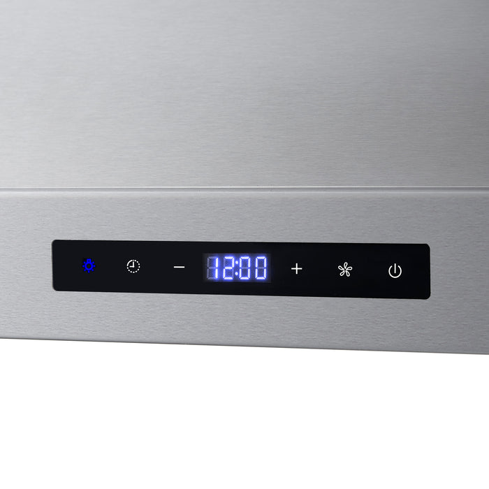 Cosmo 36 in. Ducted Range Hood in Stainless Steel with Touch Controls, LED Lighting and Permanent Filters - COS-63190S