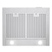 Cosmo 24 in. Ducted Wall Mount Range Hood in Stainless Steel with LED Lighting and Permanent Filters - COS-6324EWH