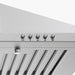 Cosmo 24 in. Ducted Wall Mount Range Hood in Stainless Steel with LED Lighting and Permanent Filters - COS-6324EWH