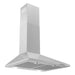 Cosmo 24 in. Ducted Wall Mount Range Hood in Stainless Steel with LED Lighting and Permanent Filters - COS-6324EWH