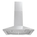 Cosmo 24 in. Ducted Wall Mount Range Hood in Stainless Steel with LED Lighting and Permanent Filters - COS-6324EWH