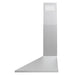 Cosmo 24 in. Ducted Wall Mount Range Hood in Stainless Steel with LED Lighting and Permanent Filters - COS-6324EWH
