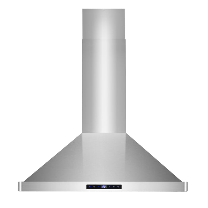 Cosmo 30" Stainless Steel Island Range Hood with Digital Touch Controls - COS-63ISS75