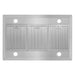 Cosmo 36 in. Ducted Island Range Hood with 380 CFM, 3-Speed Fan, Permanent Filters, LED Lights in Stainless Steel - COS-63ISS90