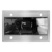 Cosmo 36 in. Ducted Island Range Hood with 380 CFM, 3-Speed Fan, Permanent Filters, LED Lights in Stainless Steel - COS-63ISS90