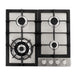Cosmo 24 in. Gas Cooktop in Stainless Steel with 4 Sealed Burners - COS-640STX-E