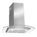 Cosmo 30 in. Ducted Wall Mount Range Hood in Stainless Steel with LED Lighting and Permanent Filters - COS-668A750
