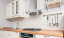Cosmo 30 in. Ducted Wall Mount Range Hood in Stainless Steel with LED Lighting and Permanent Filters - COS-668A750