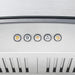 Cosmo 30 in. Ducted Wall Mount Range Hood in Stainless Steel with LED Lighting and Permanent Filters - COS-668A750