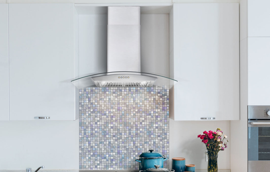 Cosmo 36 in. Ducted Wall Mount Range Hood in Stainless Steel with LED Lighting and Permanent Filters - COS-668A900
