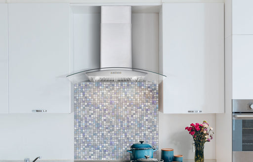 Cosmo 36 in. Ducted Wall Mount Range Hood in Stainless Steel with LED Lighting and Permanent Filters - COS-668A900