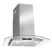 Cosmo 30 in. Ducted Wall Mount Range Hood in Stainless Steel with Touch Controls, LED Lighting and Permanent Filters - COS-668AS750