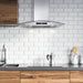 Cosmo 30 in. Ducted Wall Mount Range Hood in Stainless Steel with Touch Controls, LED Lighting and Permanent Filters - COS-668AS750