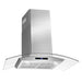 Cosmo 36 in. Ducted Wall Mount Range Hood in Stainless Steel with Touch Controls, LED Lighting and Permanent Filters - COS-668AS900