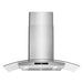 Cosmo 36 in. Ducted Wall Mount Range Hood in Stainless Steel with Touch Controls, LED Lighting and Permanent Filters - COS-668WRCS90
