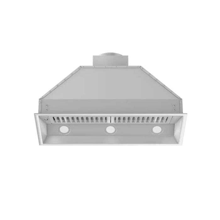 ZLINE 34 in. Ducted Wall Mount Range Hood Insert in Outdoor Approved Stainless Steel (695-304-34)