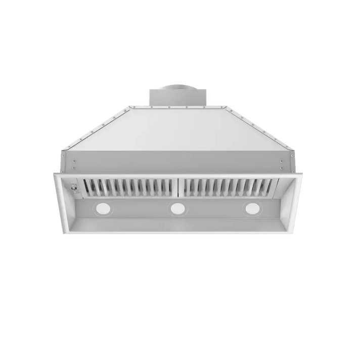 ZLINE 34 in. Ducted Wall Mount Range Hood Insert in Outdoor Approved Stainless Steel (698-304-34)