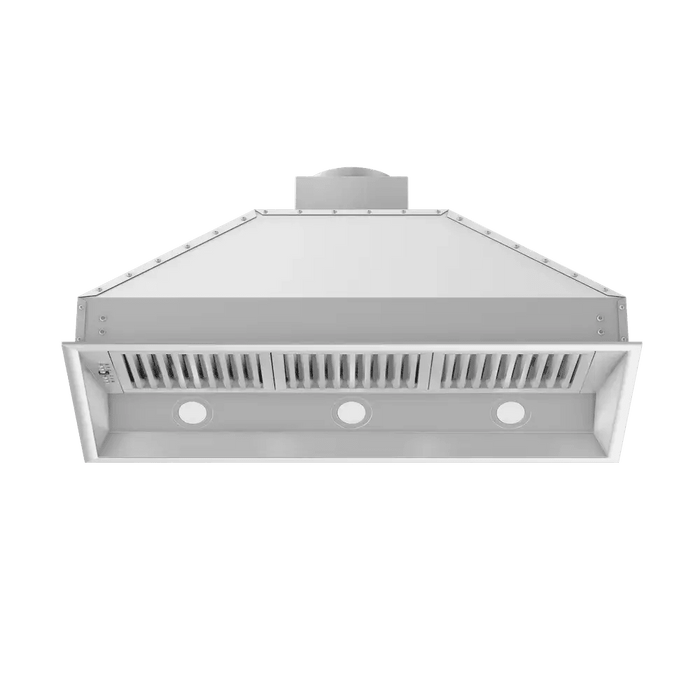 ZLINE 40 in. Ducted Wall Mount Range Hood Insert in Stainless Steel (698-40)