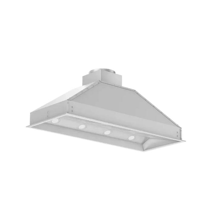 ZLINE 46 in. Ducted Wall Mount Range Hood Insert in Outdoor Approved Stainless Steel (698-304-46)