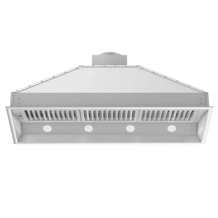 ZLINE 46 in. Ducted Wall Mount Range Hood Insert in Outdoor Approved Stainless Steel (698-304-46)