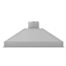 ZLINE 46 in. Ducted Wall Mount Range Hood Insert in Stainless Steel (698-46)