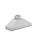 ZLINE 46 in. Ducted Wall Mount Range Hood Insert in Stainless Steel (698-46)