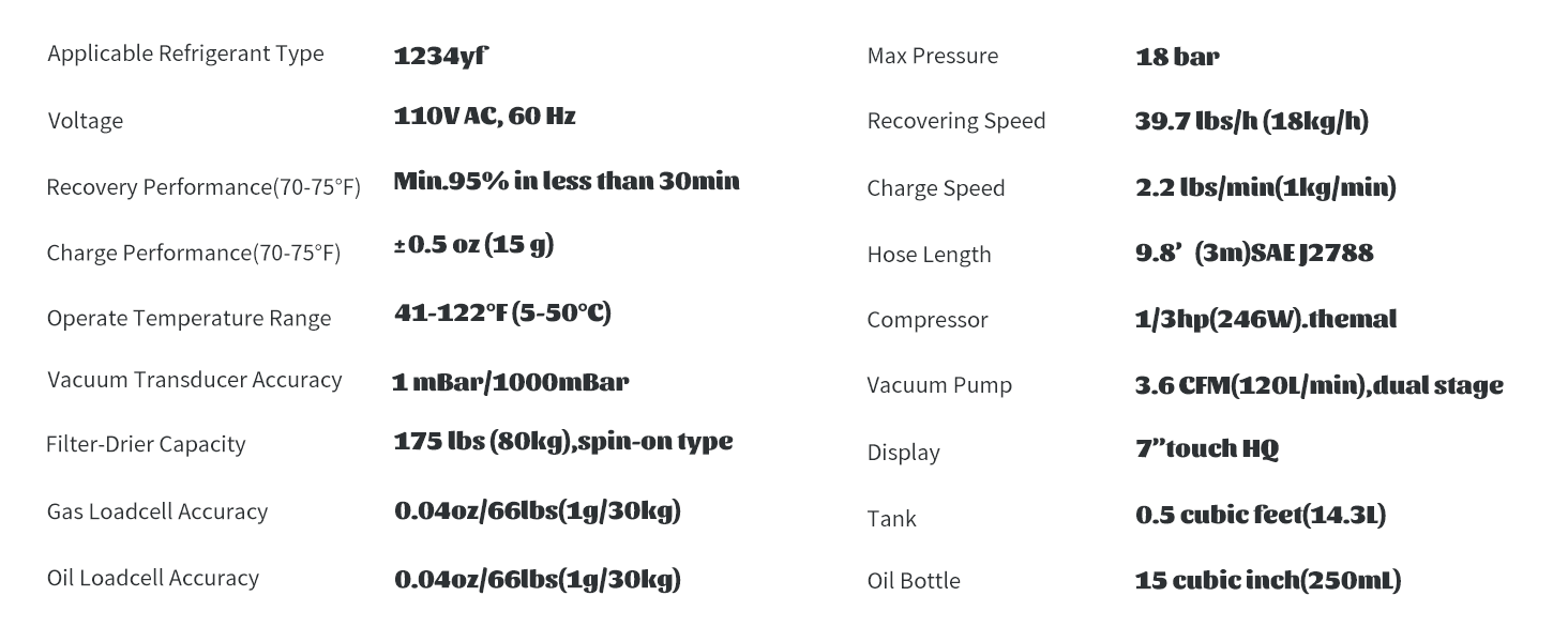 Katool R-1234YF AC Recovery Recycle Recharge Machine (KT-AC2100)