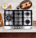 Cosmo 30 in. Gas Cooktop in Stainless Steel with 5 Sealed Brass Burners - 850SLTX-E