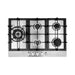 Cosmo 30 in. Gas Cooktop in Stainless Steel with 5 Sealed Brass Burners - 850SLTX-E