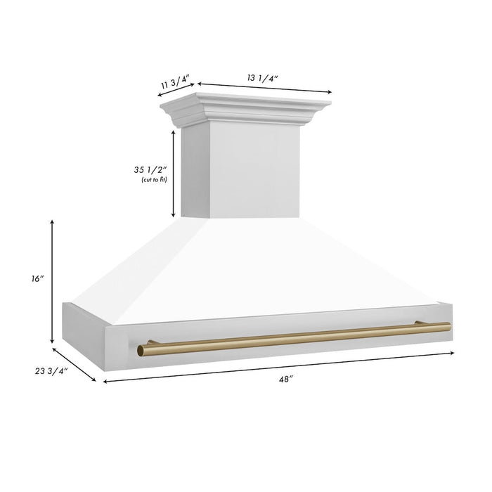 ZLINE 8654STZ-WM48-CB range hood