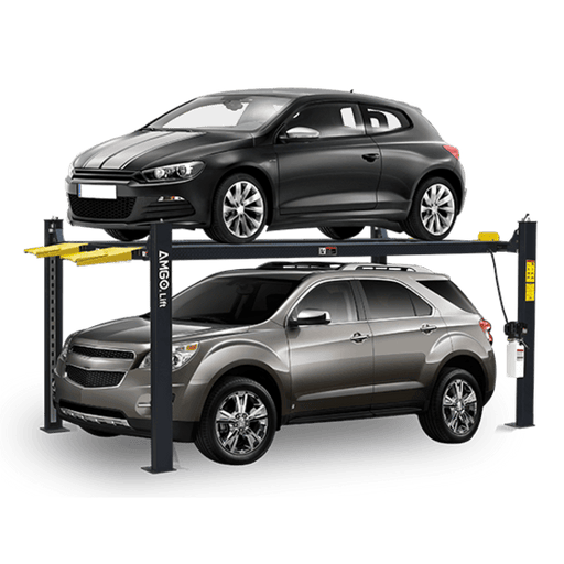 AMGO 408-HP Elevated 4-Post Parking Lift for SUVs full product view