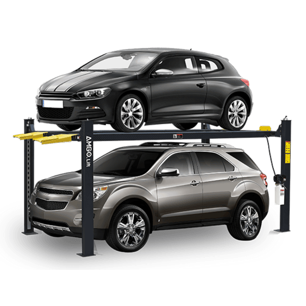 AMGO 408-HP Elevated 4-Post Parking Lift for SUVs full product view