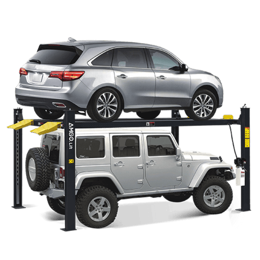 AMGO 409-HP 9000lb SUV & Truck 4-Post Parking Lift full product view