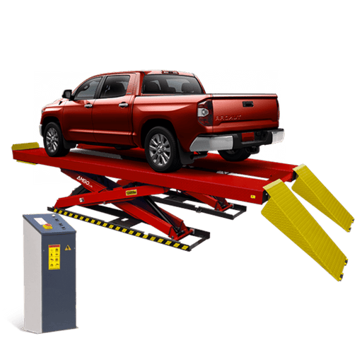 AMGO AX-12 12,000 lb Scissor Lift with Safety Locks full product view